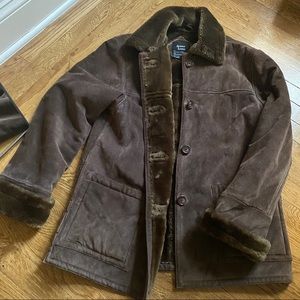 Vintage Suede Shearling